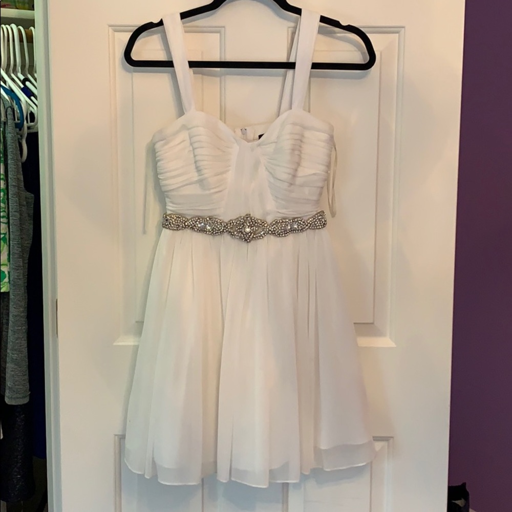 White Semi Formal/Sweet 16 Dress